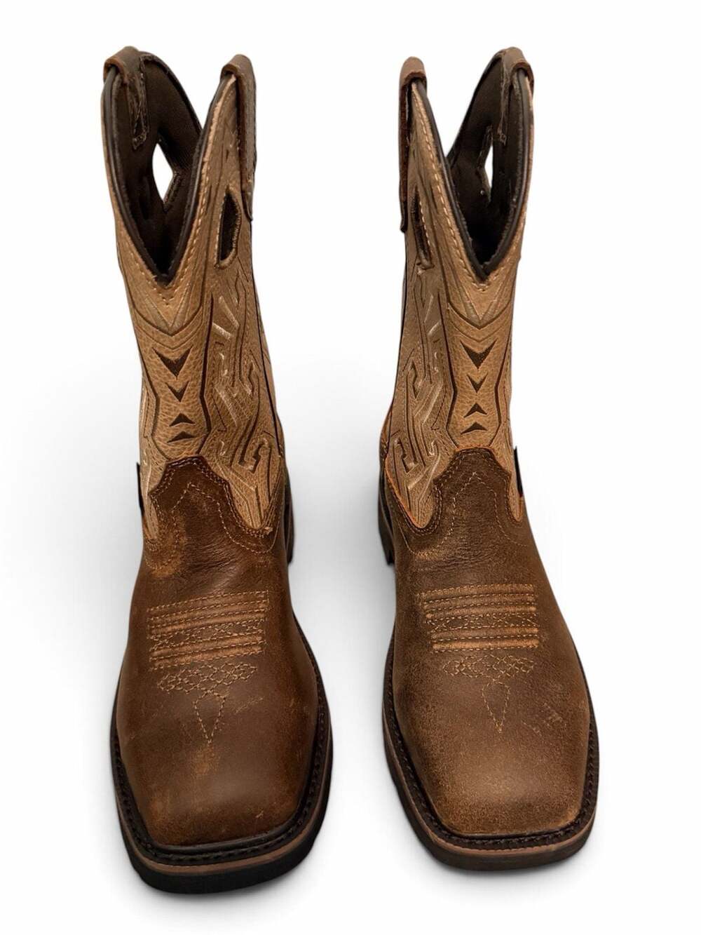New Wolverine Boots Rancher Aztec Steel Toe Work Boots Sz. 7 1/2 Women’s $145